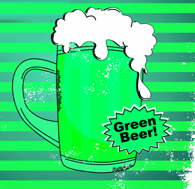 Green Beer coloring