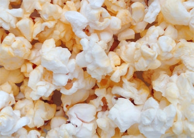 Popcorn flavored