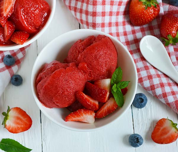 Strawberry Sorbet